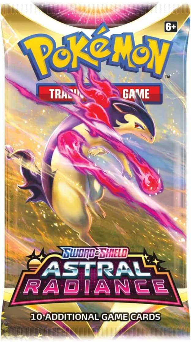 Pokémon: Sword & Shield Astral Radiance Single Booster Pack - WiredVillage GamesWiredvillage Games
