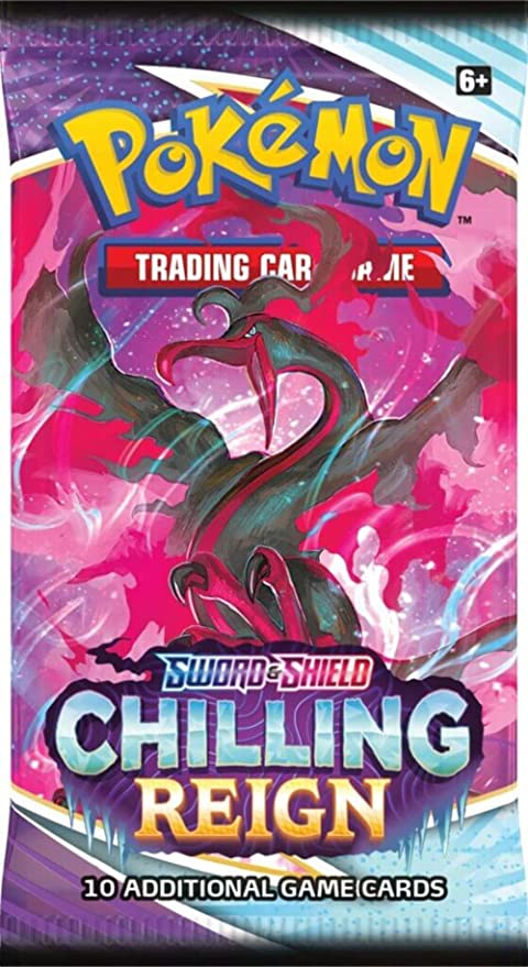 Pokémon: Sword & Shield Chilling Reign Booster Pack - WiredVillage Games - Wiredvillage Games