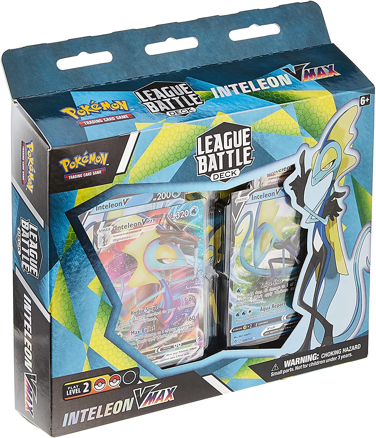 Pokemon TCG: Inteleon VMAX League Battle Deck - WiredVillage Games - The Pokémon Company