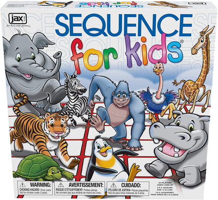 SEQUENCE for Kids Trilingual Board Game - WiredVillage Games - Jax