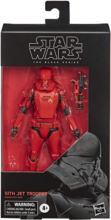 Star Wars The Black Series Sith Jet Trooper Toy 6" Action Figure - WiredVillage Games - Hasbro