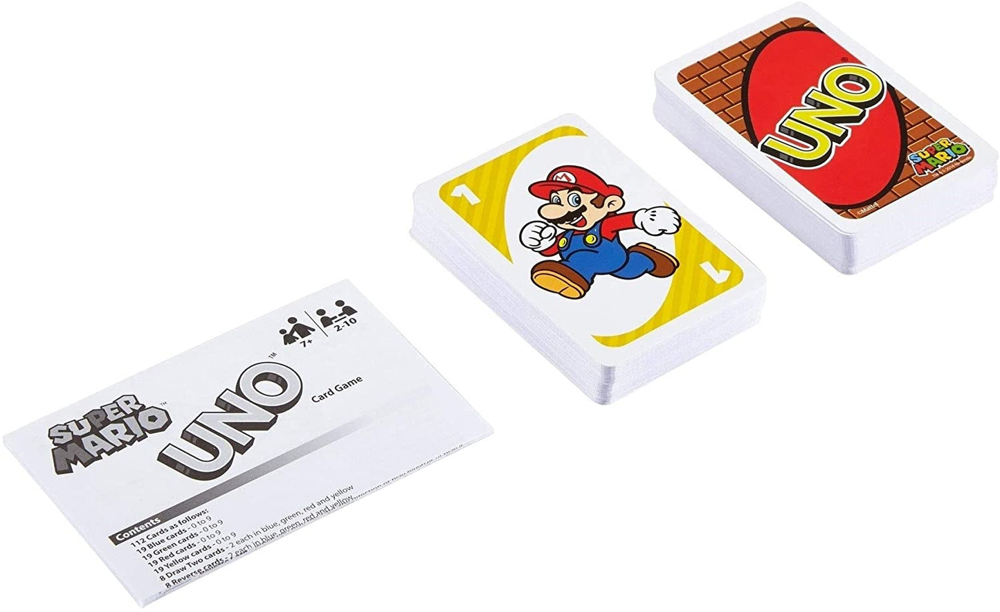 Super Mario UNO Card Game - WiredVillage Games - Mattel