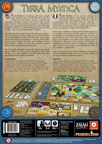 Terra Mystica Board Game - WiredVillage Games - Z - Man Games
