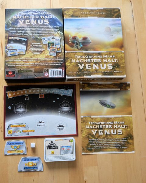 Terraforming Mars Venus Next - WiredVillage Games - Stronghold Games