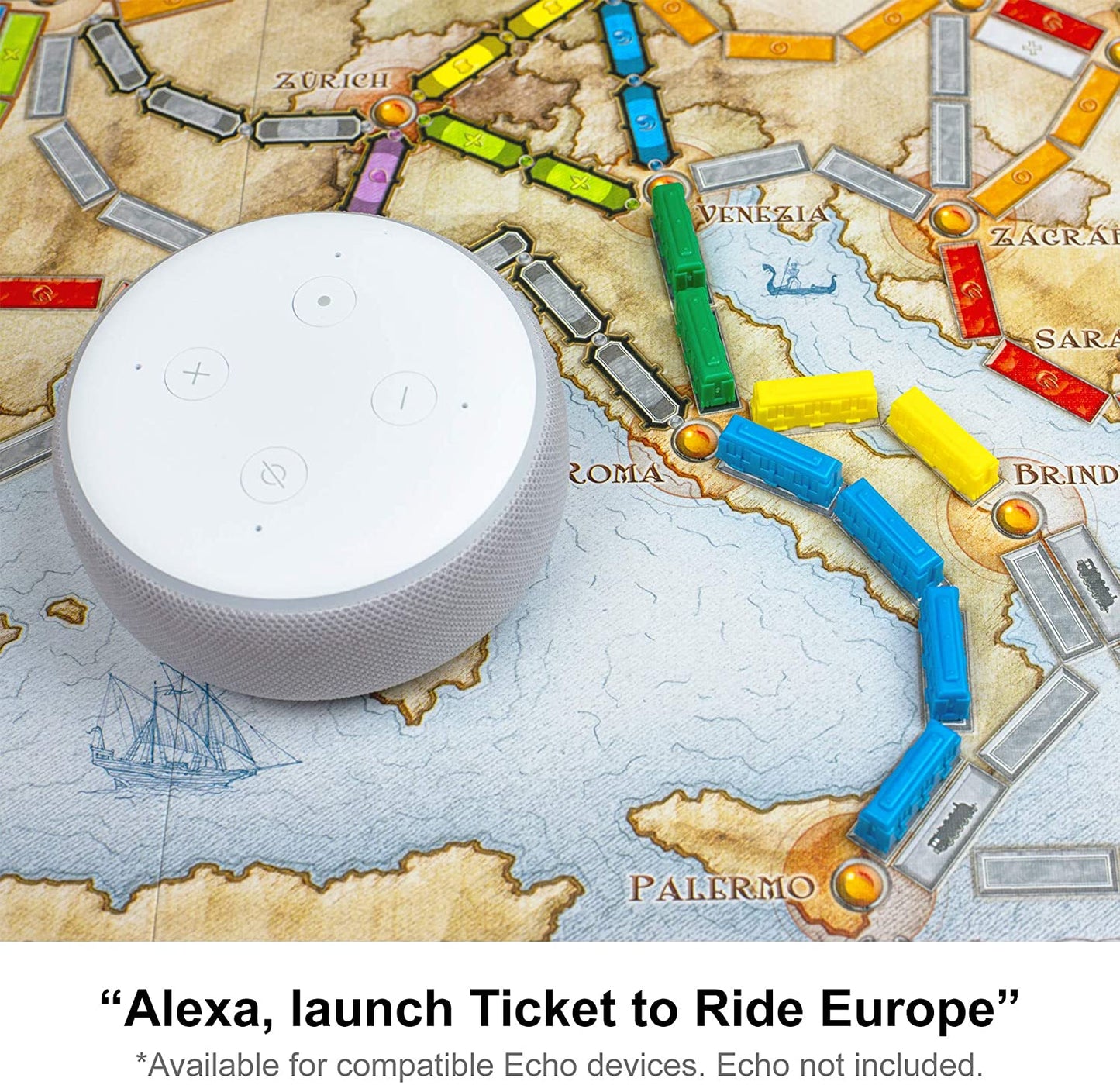 Ticket to Ride Europe Board Game - WiredVillage Games - Days of Wonder