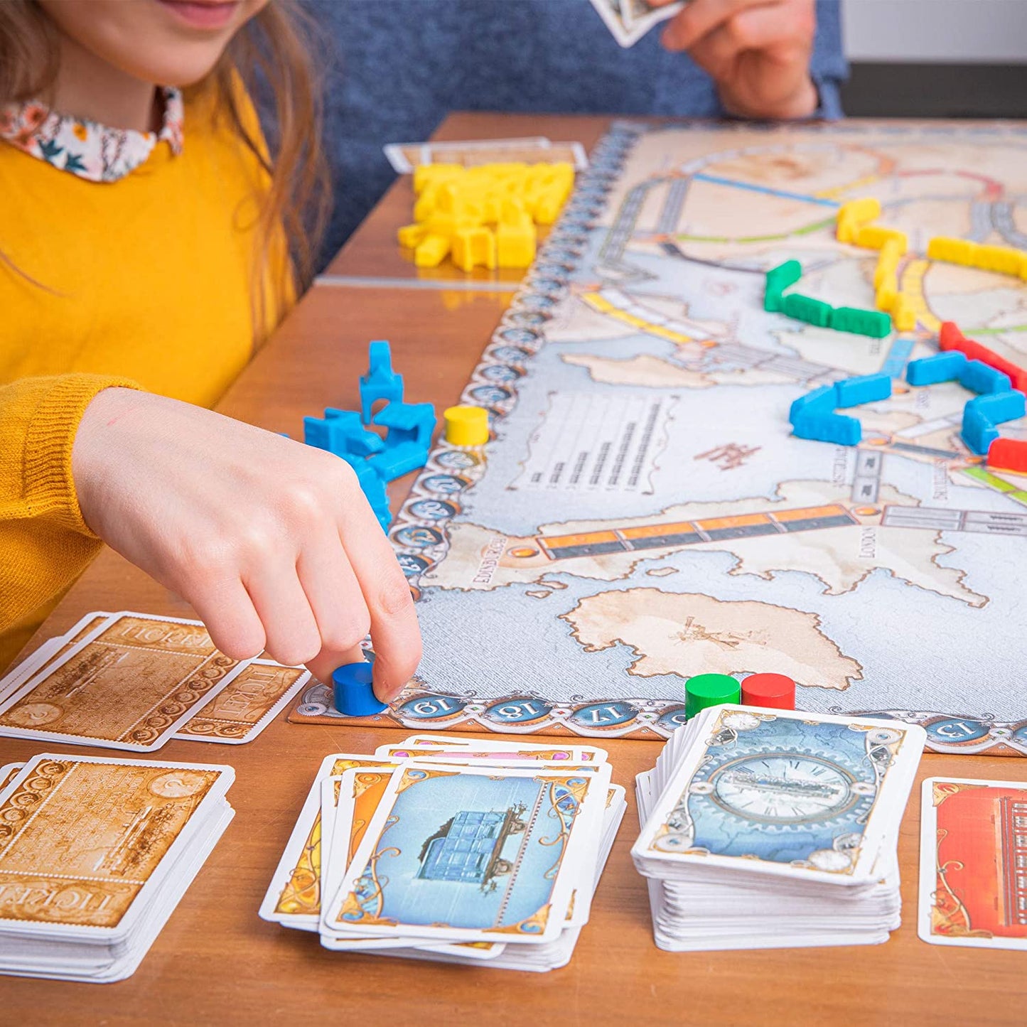 Ticket to Ride Europe Board Game - WiredVillage Games - Days of Wonder