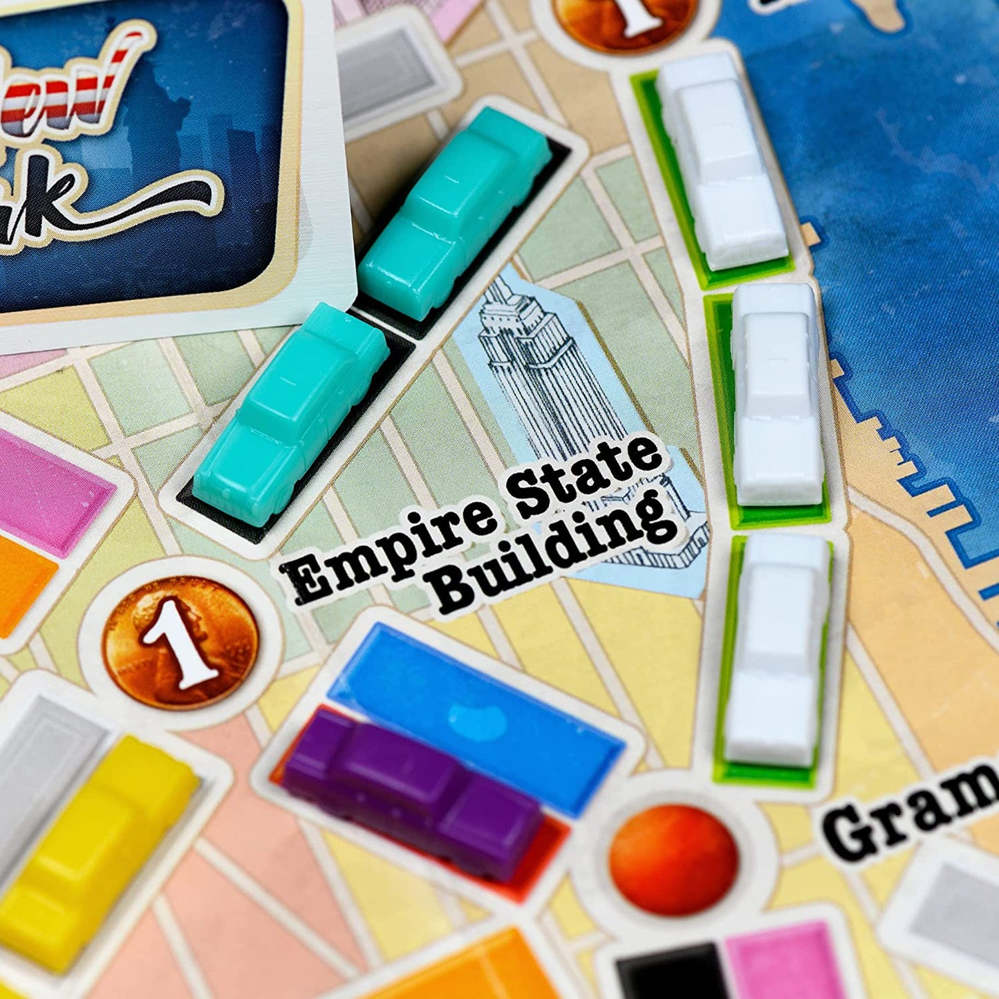 Ticket to Ride New York Board Game - WiredVillage Games - Days of Wonder