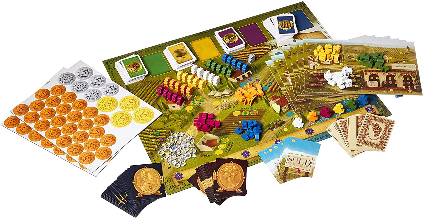 Viticulture Essential Edition Board Game - WiredVillage Games - Stonemaier Games