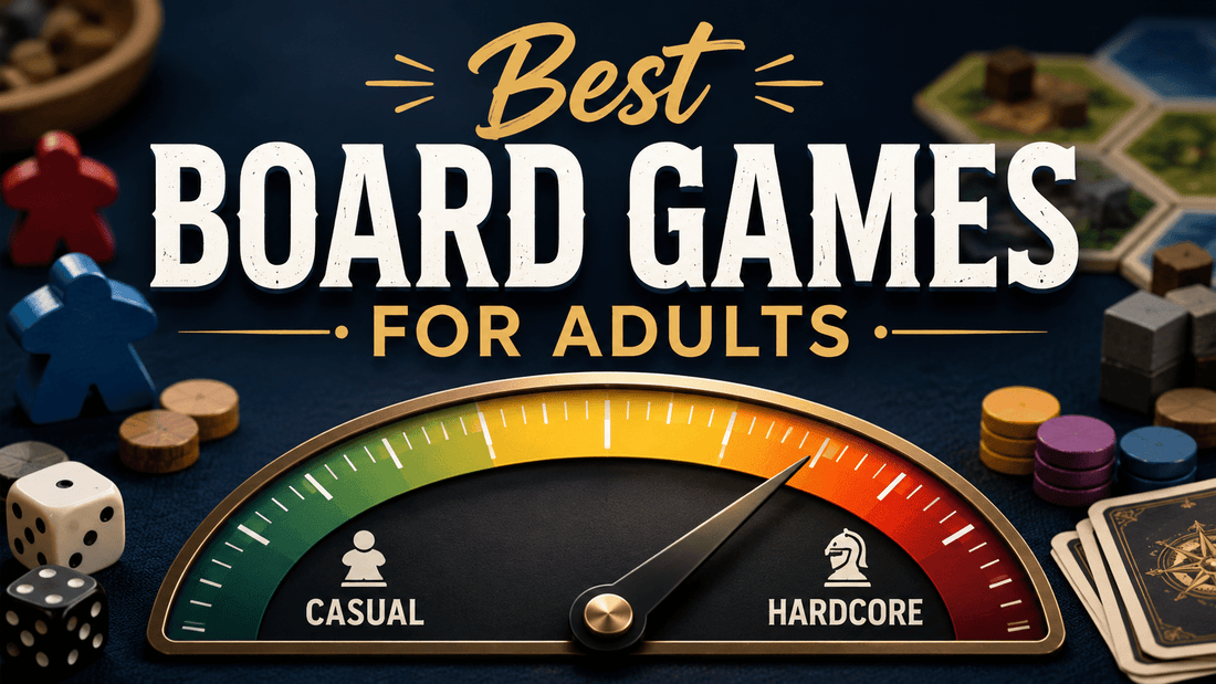 Best Board Games for Adults: From Casual to Hardcore - WiredVillage Games