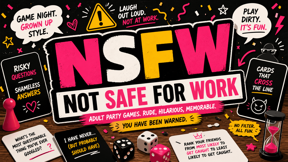 Board Games for Adults: Funny, Rude, and Definitely Not for Kids - WiredVillage Games