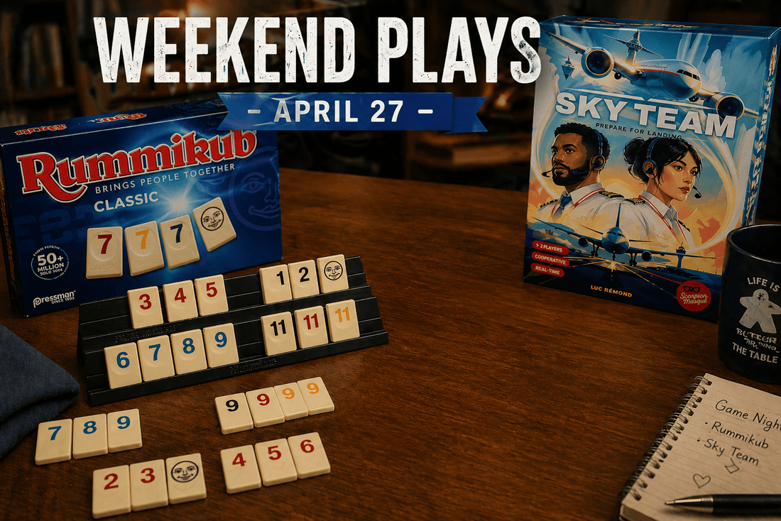 Weekend Plays: Rummikub and Sky Team - WiredVillage Games