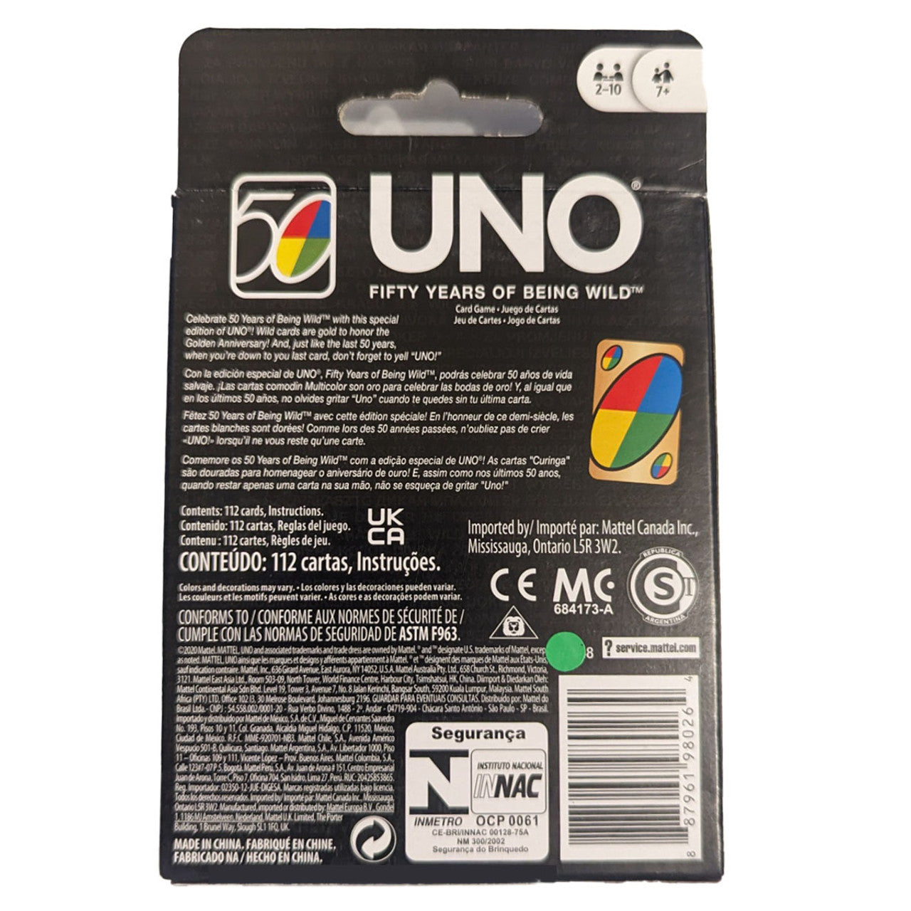 UNO™ 50th Anniversary Edition Card Game