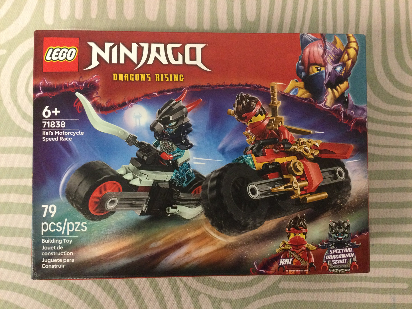 Lego NINJAGO: Kai’s Motorcycle Speed Race