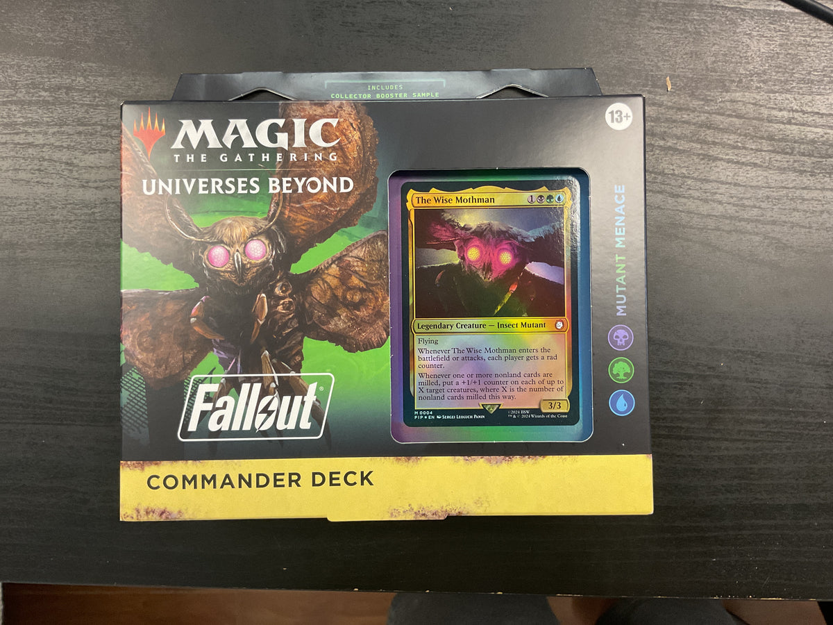 Magic The Gathering Fallout Commander Deck “Mutant Menace”