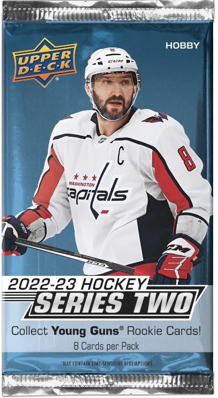 2022 - 2023 Upper deck hockey series 2 booster pack - WiredVillage Games - Upper Deck