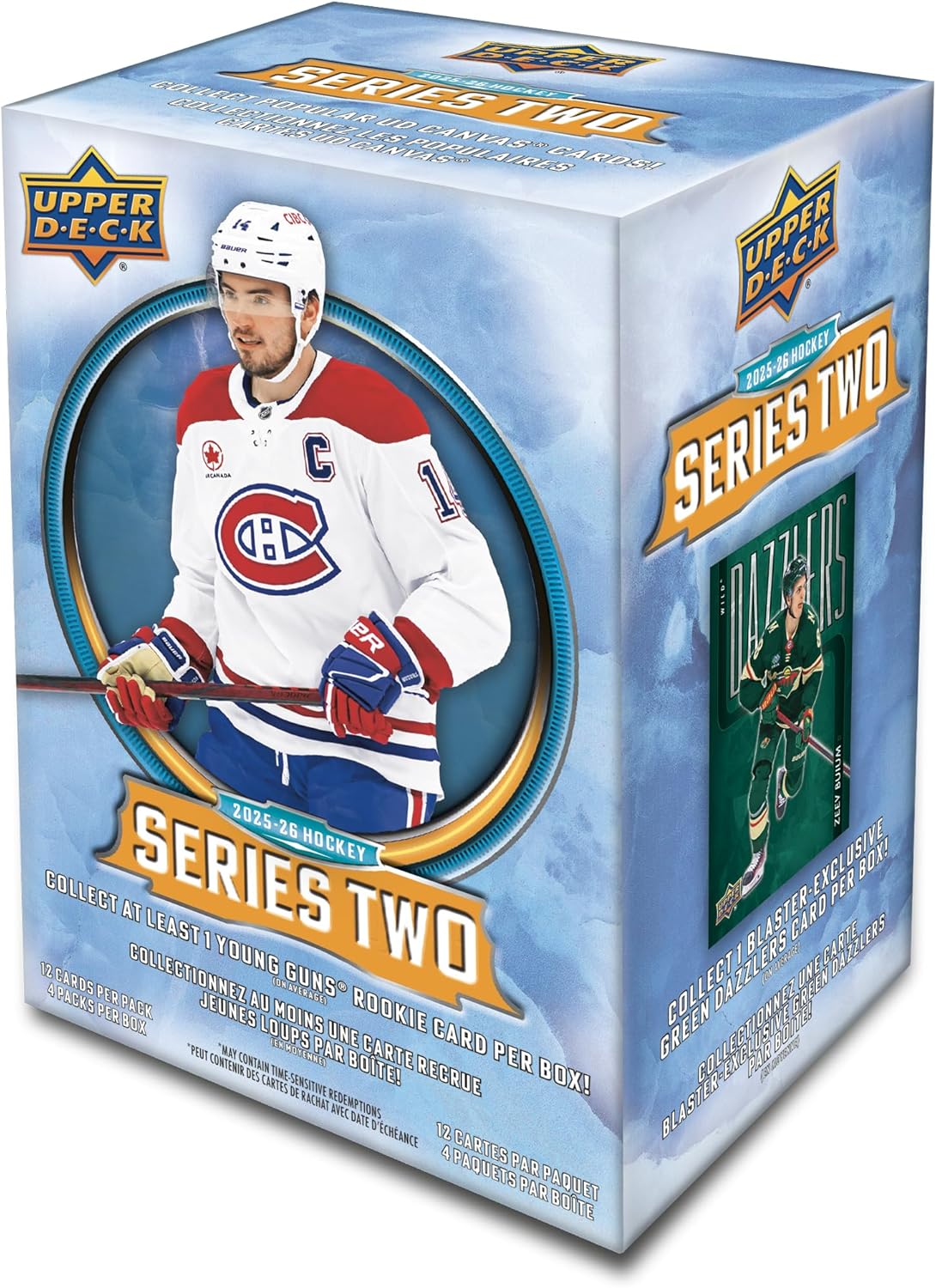 2025 - 2026 Upper Deck Hockey Series 2 Blaster Box - WiredVillage Games - Upper Deck WiredVillage Games