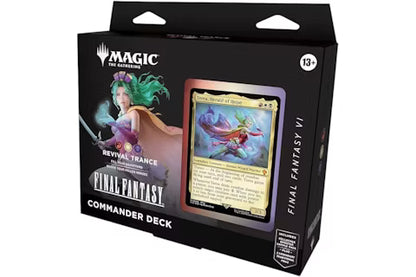 Magic the Gathering Final Fantasy Revival Trance Commander Deck