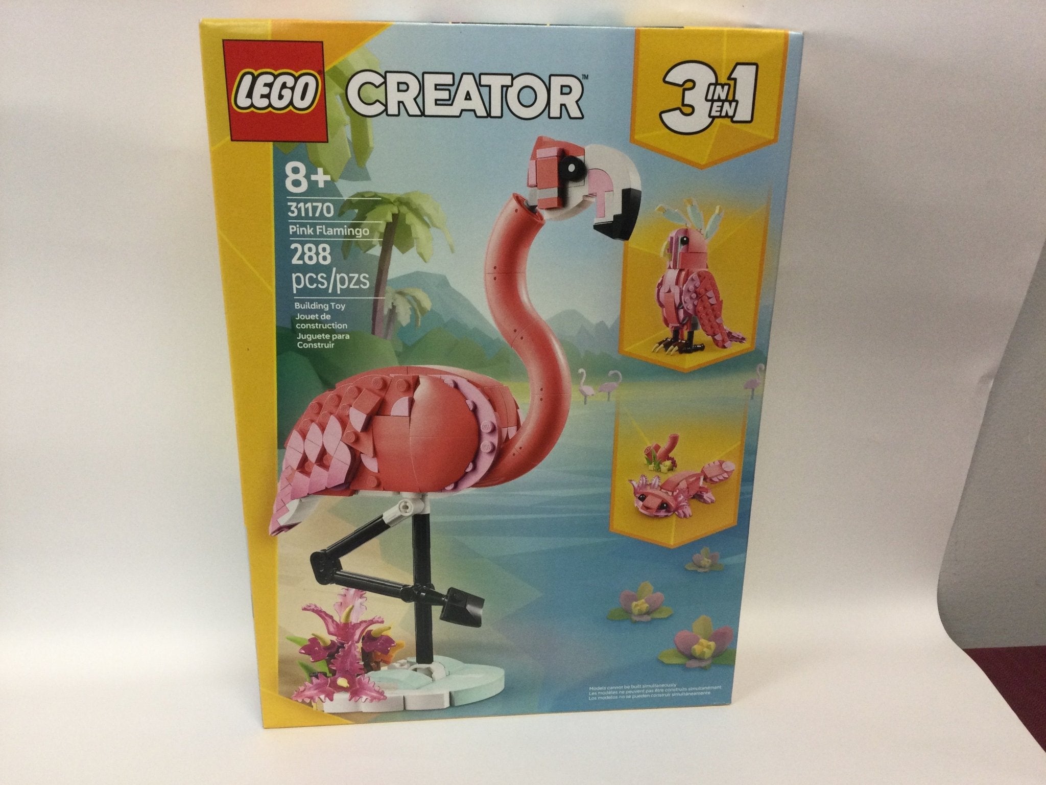 31170 Flamingo Lego - WiredVillage Games - WiredVillage Games
