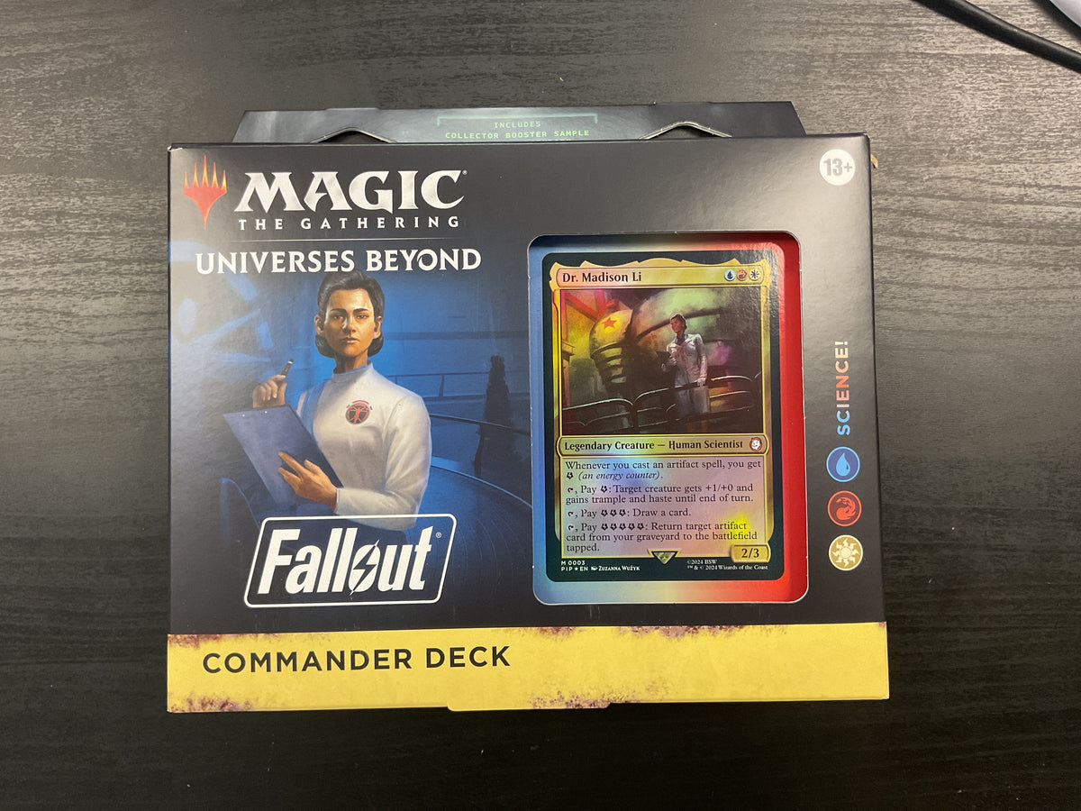 Magic The Gathering Fallout Commander Deck “Science!”