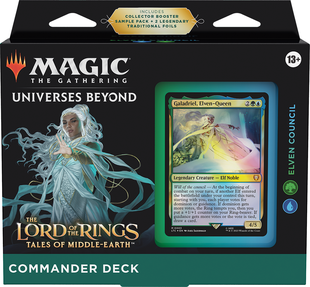 Magic The Gathering: Universes Beyond Lord of The Rings: Tales of Middle-Earth Commander Deck