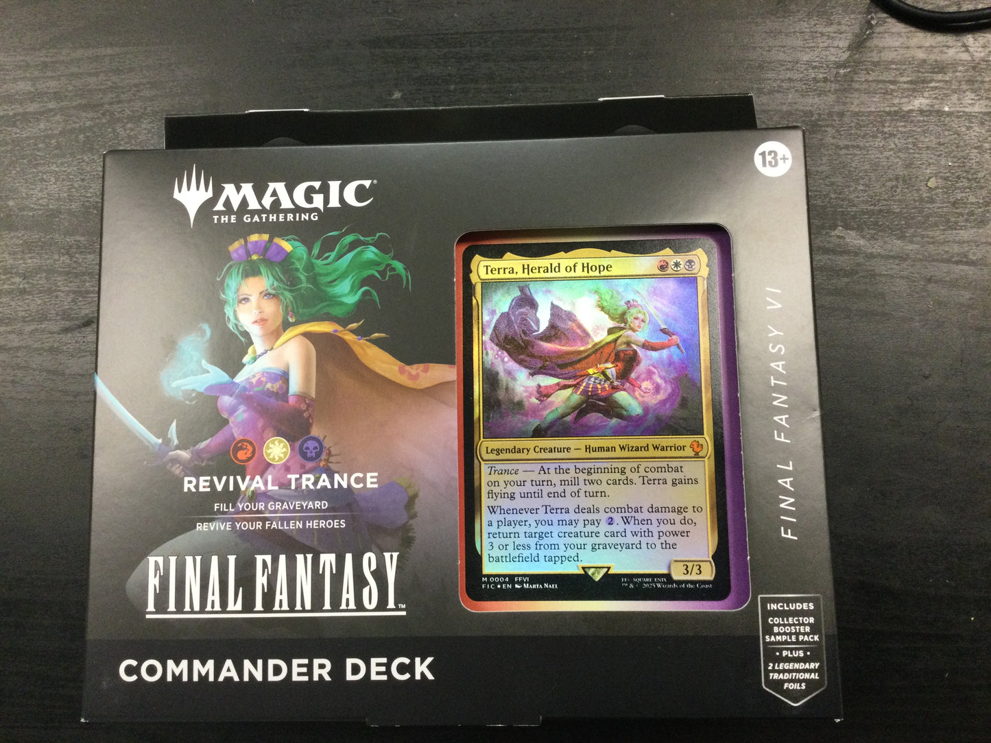 Magic the Gathering Final Fantasy Revival Trance Commander Deck