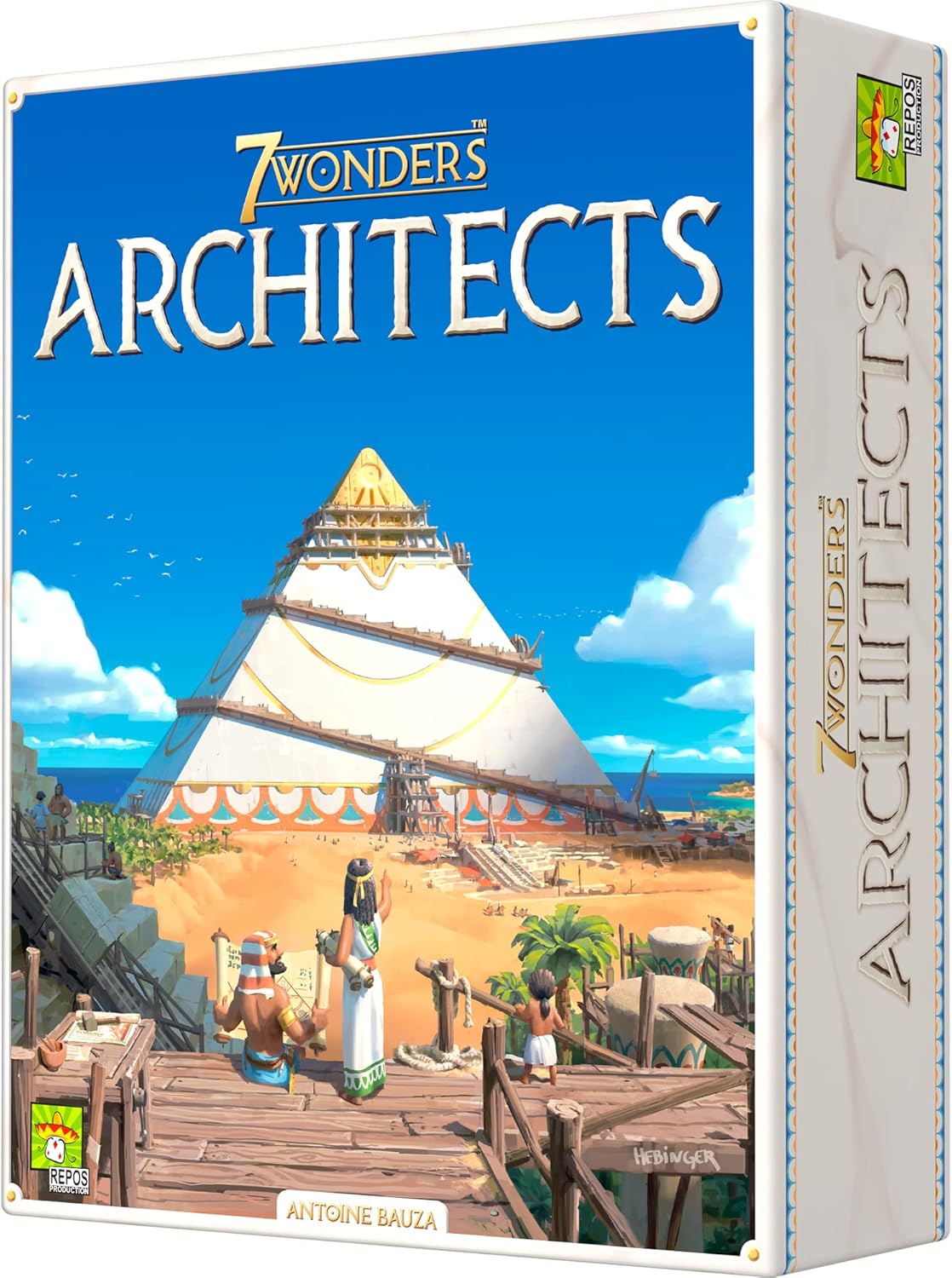 7 WONDERS - ARCHITECTS - WiredVillage Games - Repos Production