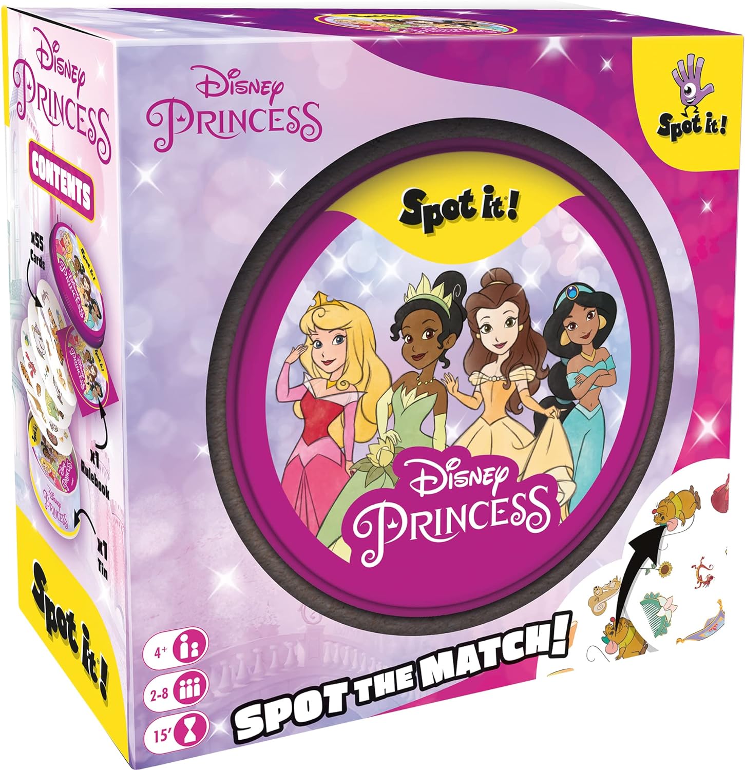 SPOT IT! / DOBBLE - DISNEY PRINCESS