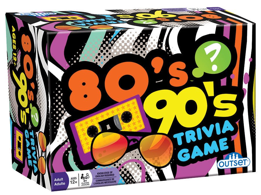 80s 90s Trivia Game - WiredVillage Games - Outset Media