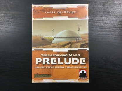 Terraforming Mars - Prelude Expansion - WiredVillage Games - Stronghold Games