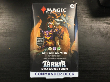Magic the Gather Tarkir Abzan Armor Commander Deck - WiredVillage Games - Wizards of the Coast
