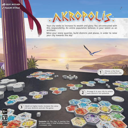 Akropolis - WiredVillage Games - Gigamic