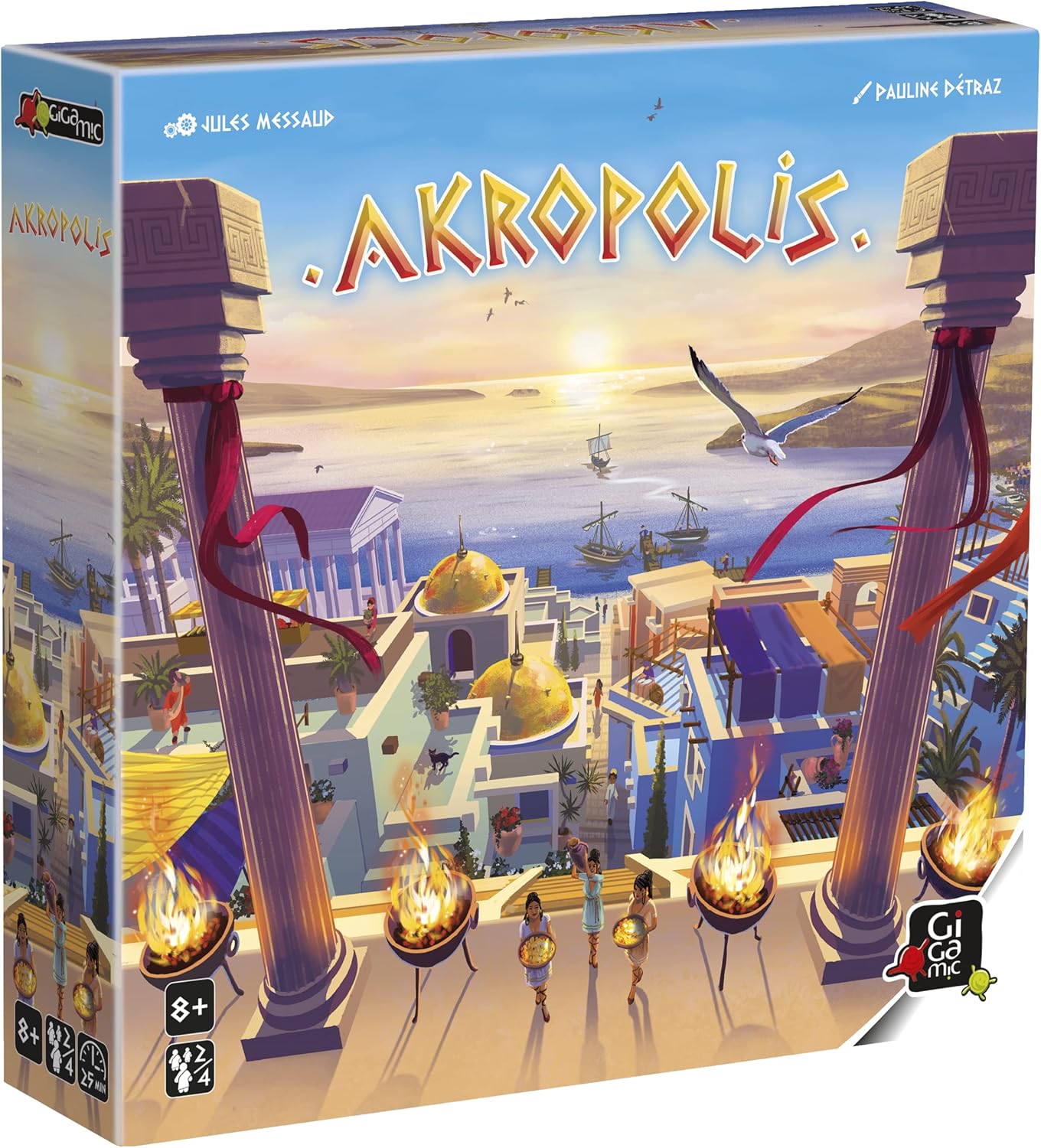 Akropolis - WiredVillage Games - Gigamic