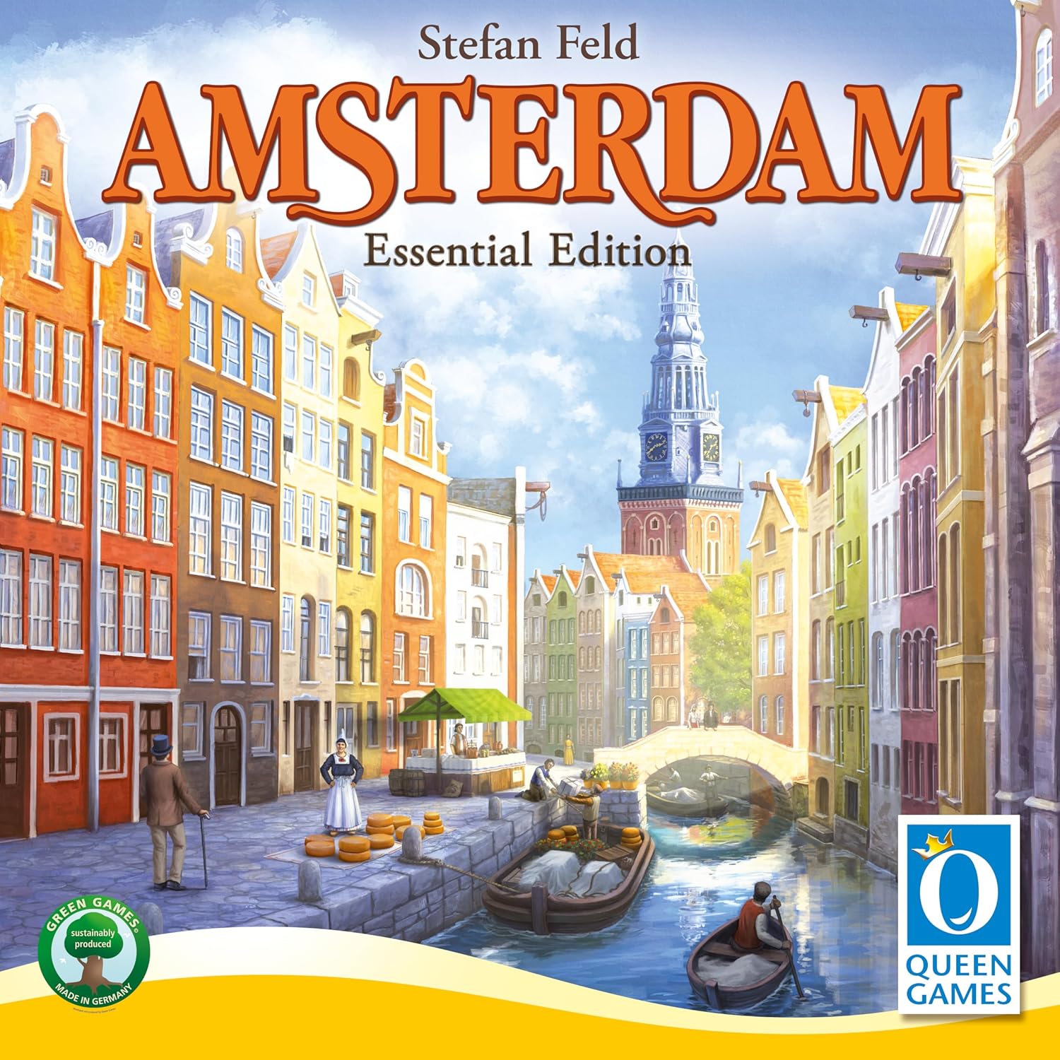 Amsterdam - WiredVillage Games - Queen Games