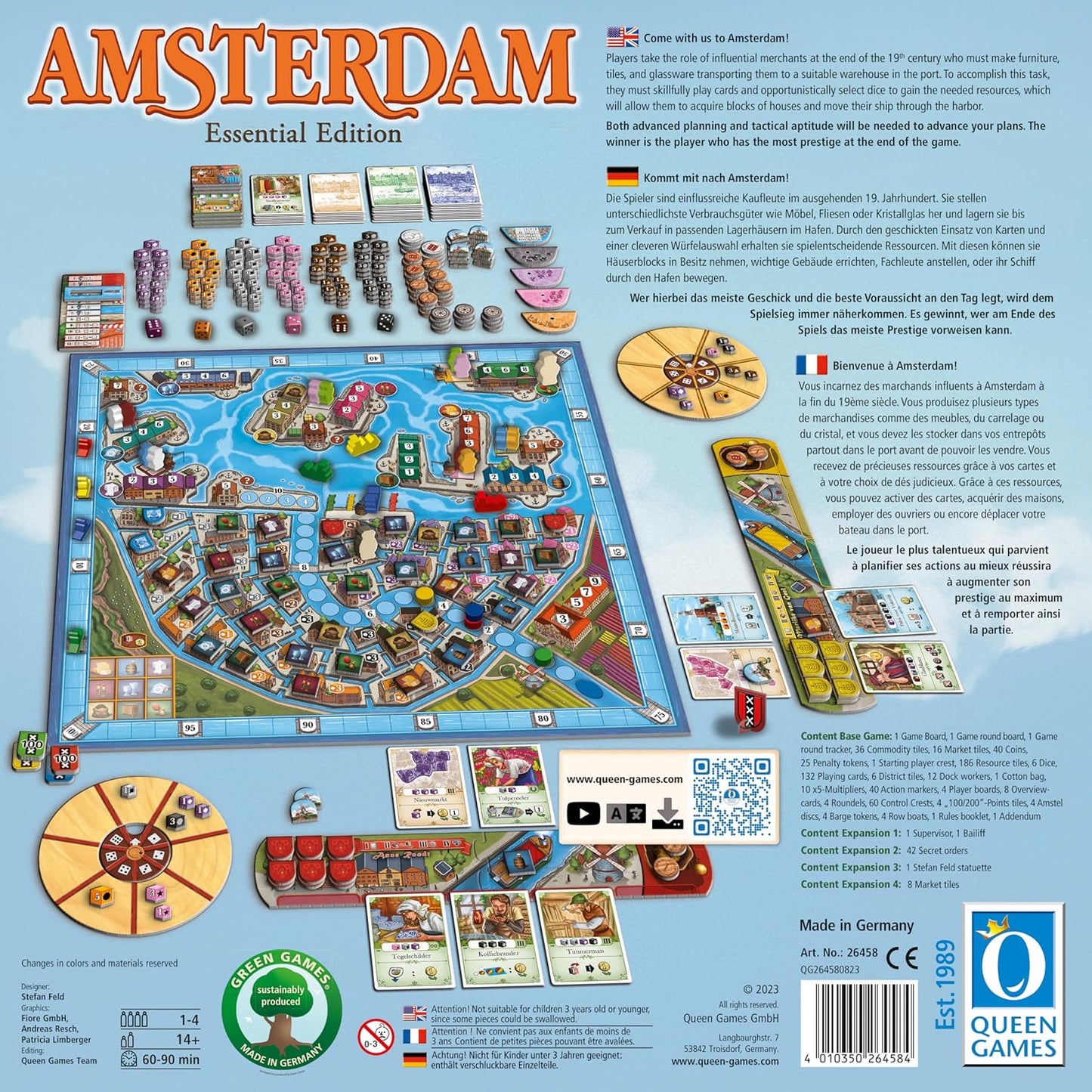Amsterdam - WiredVillage Games - Queen Games