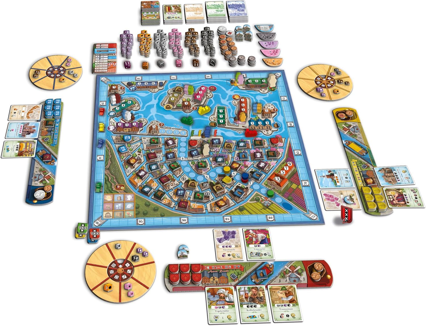 Amsterdam - WiredVillage Games - Queen Games