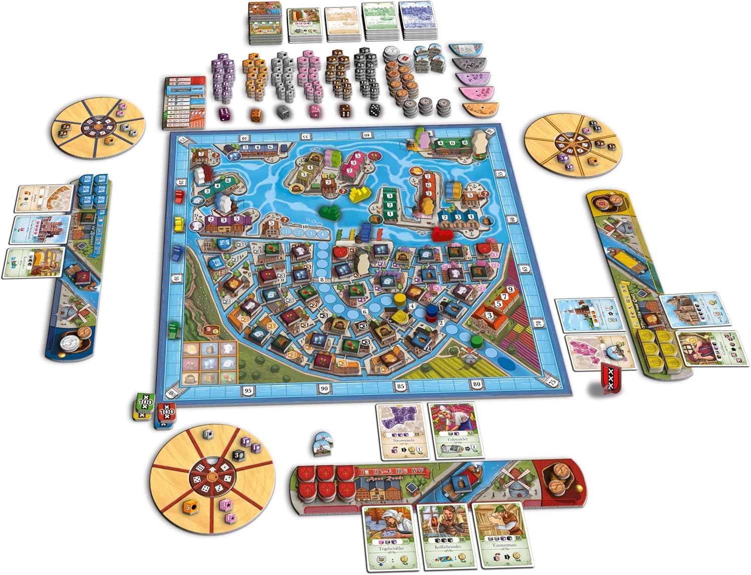 Amsterdam - WiredVillage Games - Queen Games
