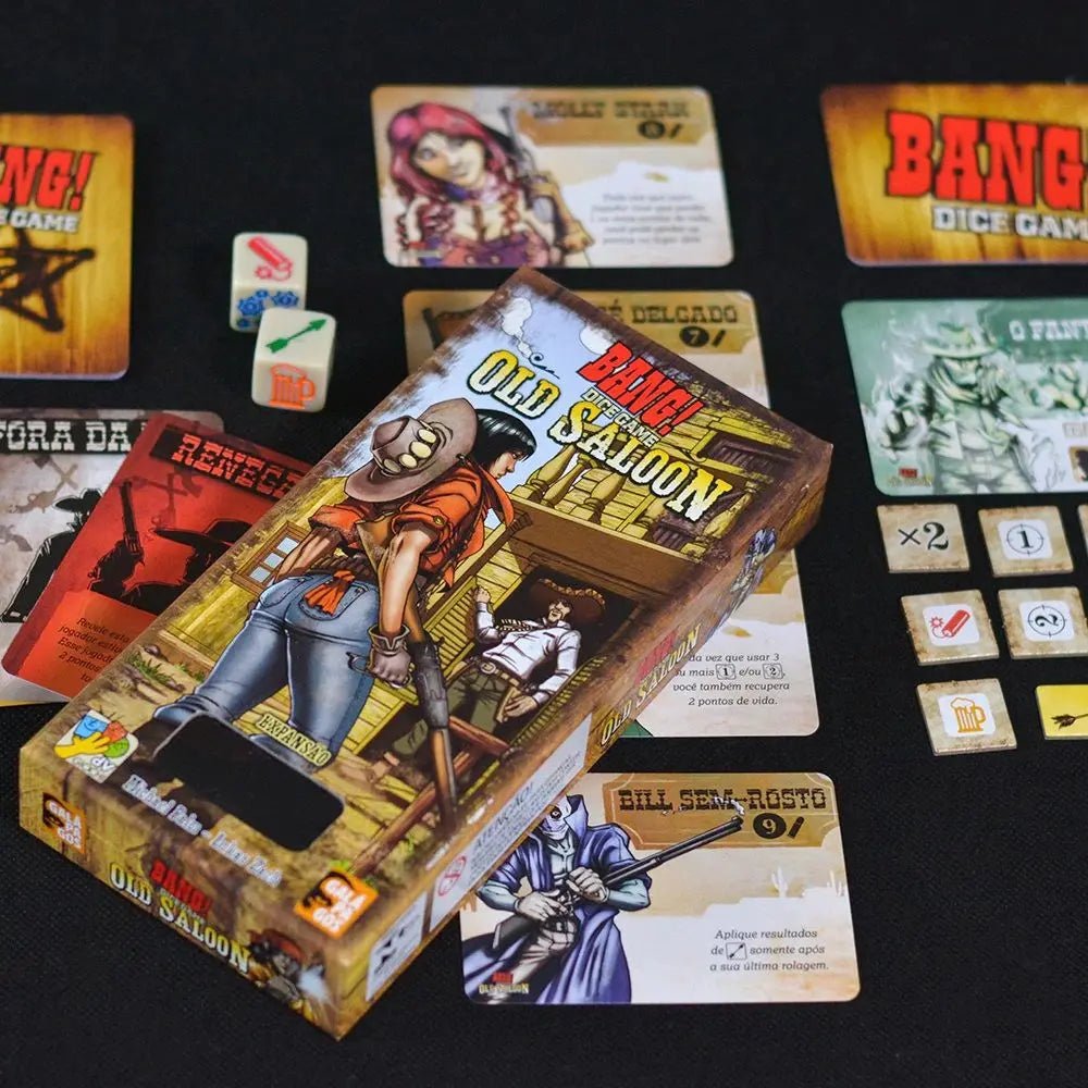 Bang! The Dice Game: Old Saloon Expansion - WiredVillage GamesDa Vinci Games