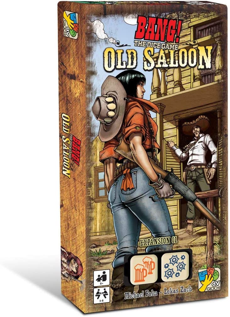 BANG! The Dice Game Old Saloon Expansion - WiredVillage Games - Wiredvillage Games