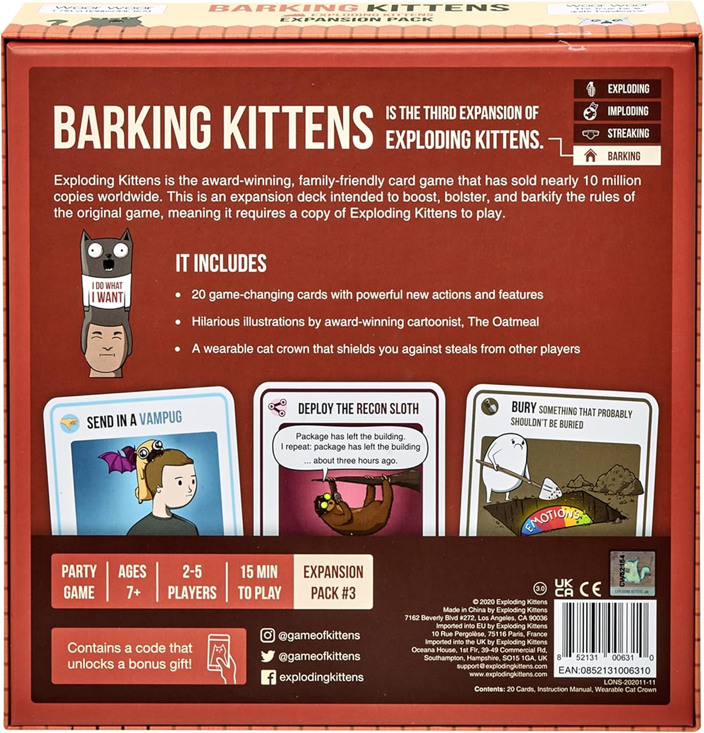 Barking Kittens - WiredVillage Games - Wiredvillage Games