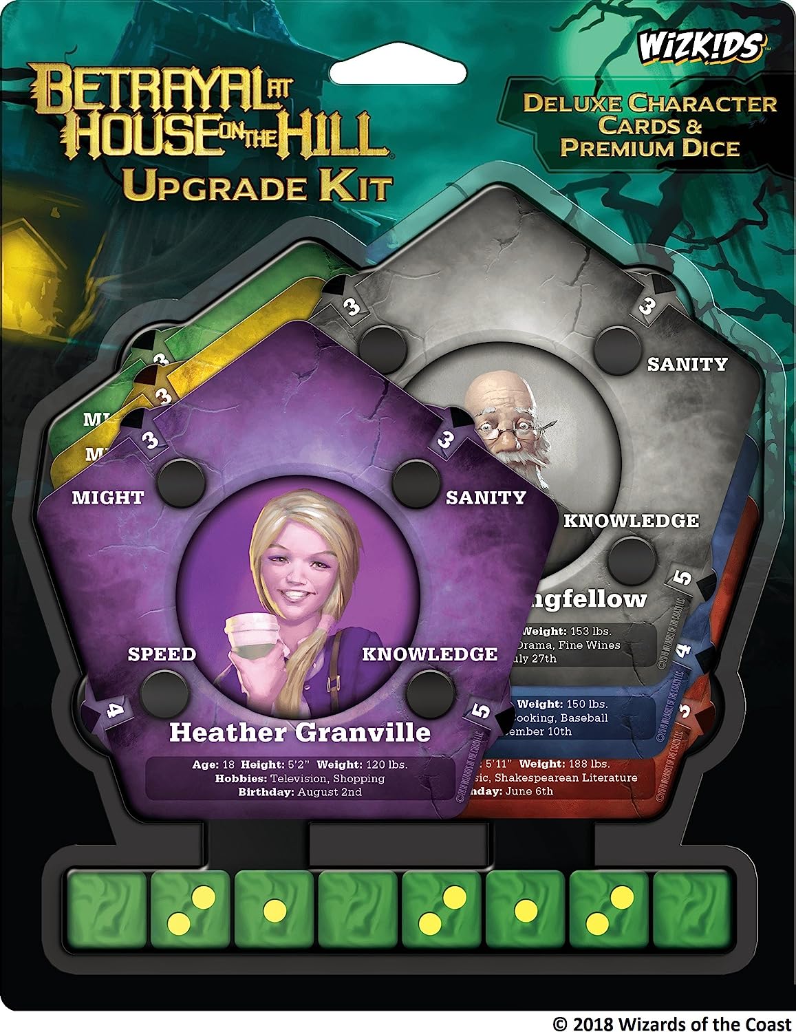 Betrayal at House on The Hill Upgrade Kit - WiredVillage Games - WiredVillage Games WiredVillage Games
