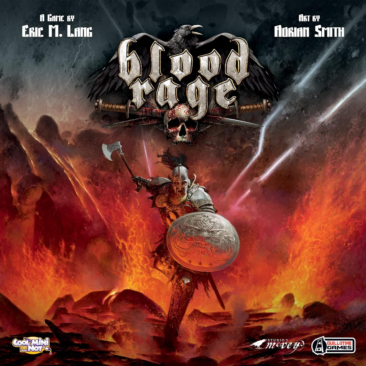 Blood Rage Board Game - WiredVillage Games - CMON