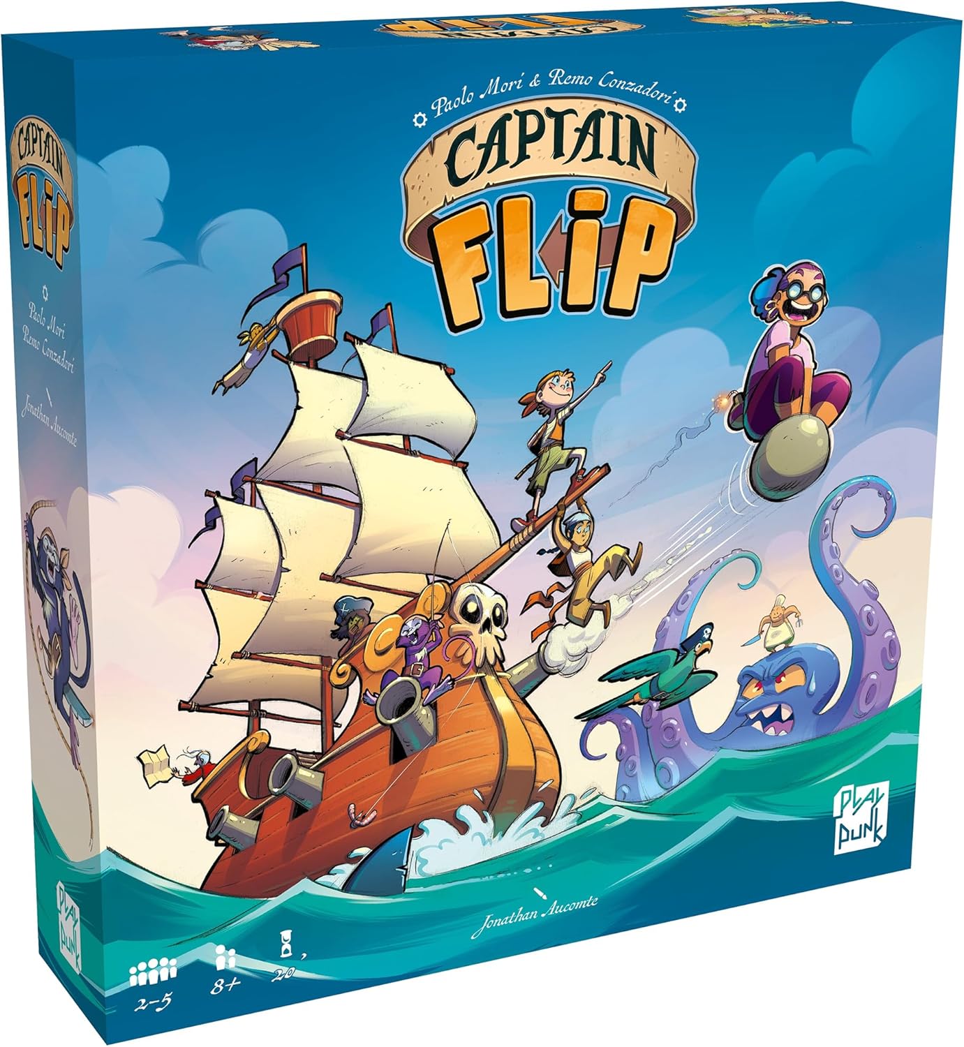 Captain Flip - WiredVillage Games - Play Punk