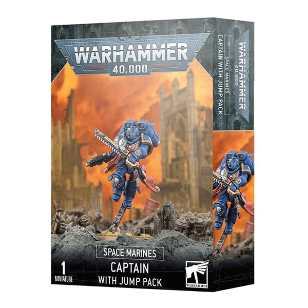 Captain with Jump Pack - WiredVillage Games - Games Workshop