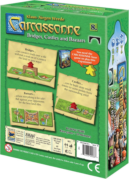 Carcassonne Bridges, Castles & Bazaars - WiredVillage Games - Z - Man Games