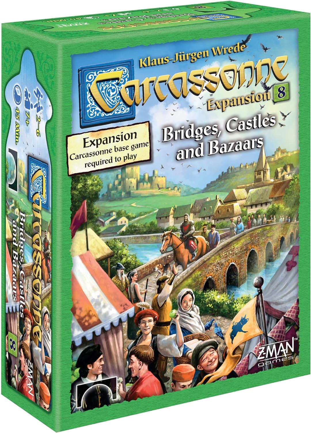 Carcassonne Bridges, Castles & Bazaars - WiredVillage GamesZ - Man Games