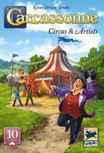 Carcassonne Circus and Artists - WiredVillage Games - Hans im gluck
