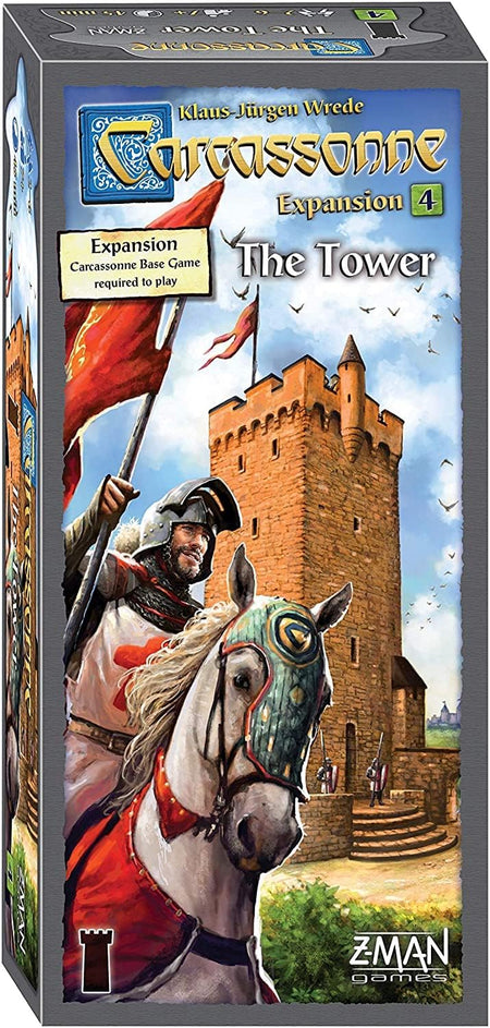 Carcassonne EXPANSION 4 : The Tower - WiredVillage Games - Z - Man Games