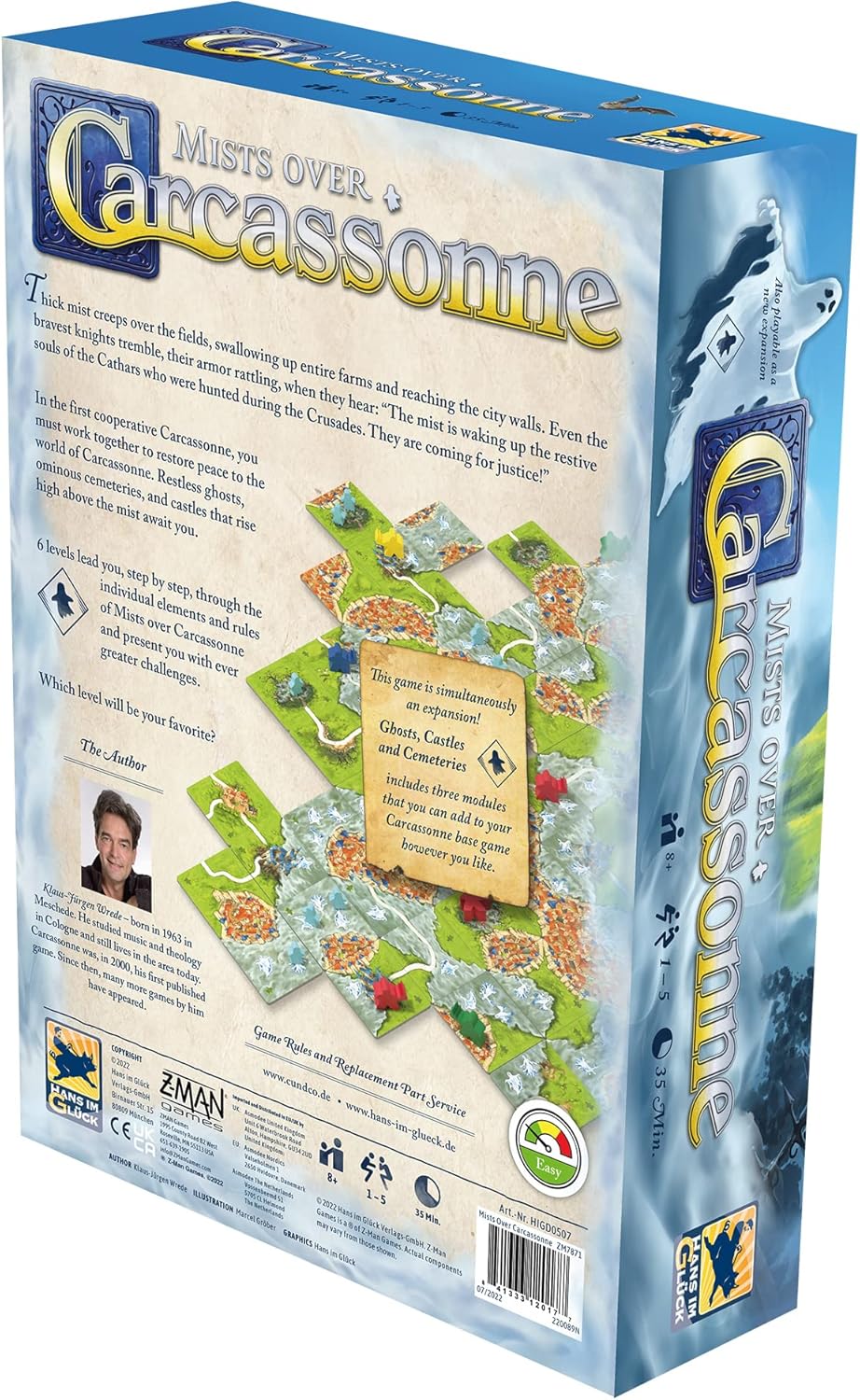 Carcassonne – Mists over Carcassonne - WiredVillage GamesWiredvillage Games