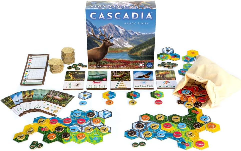 CASCADIA - WiredVillage GamesAlderac Entertainment Group (AEG)