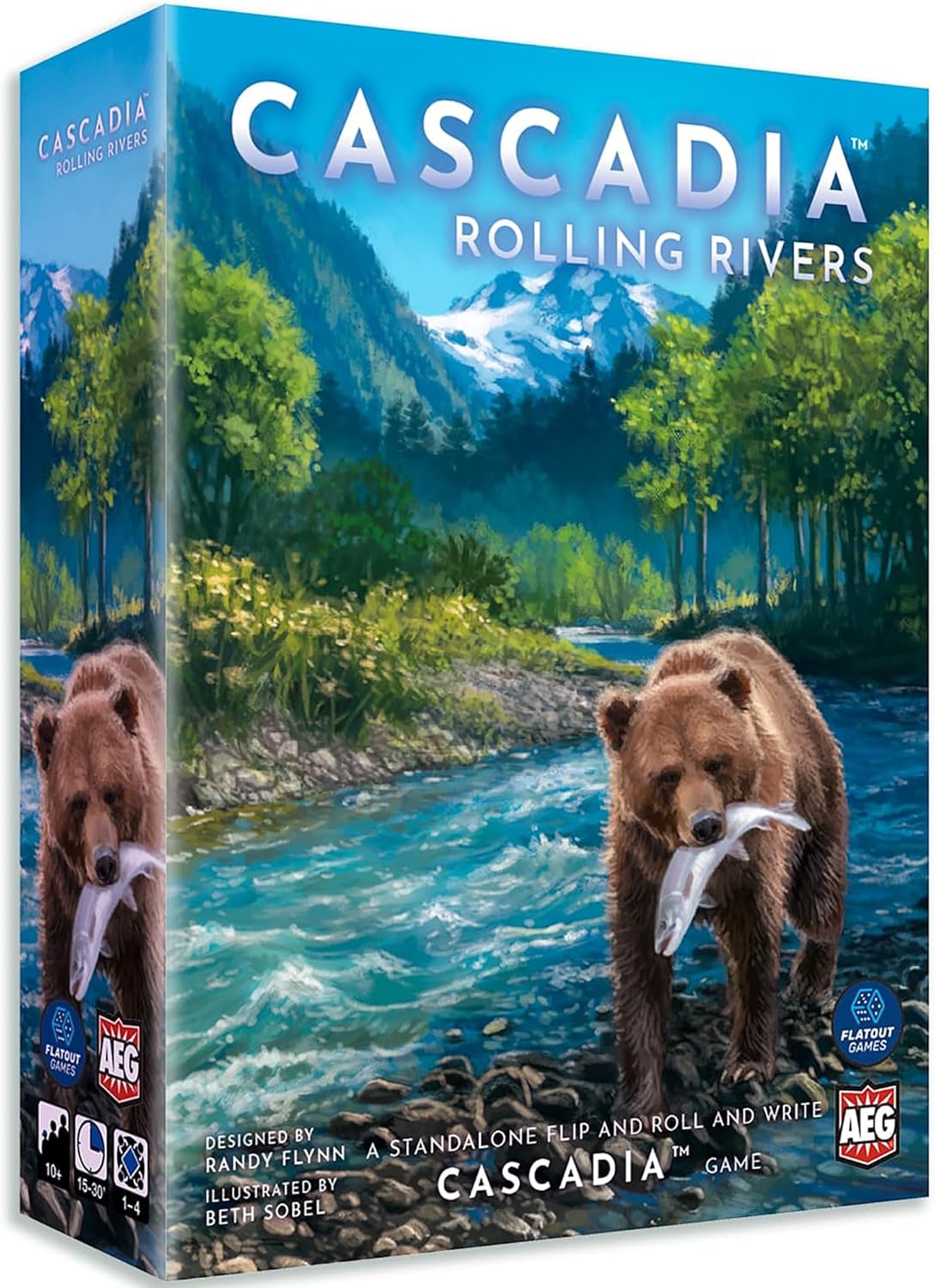 Cascadia Rolling Rivers - WiredVillage GamesAlderac Entertainment Group (AEG)